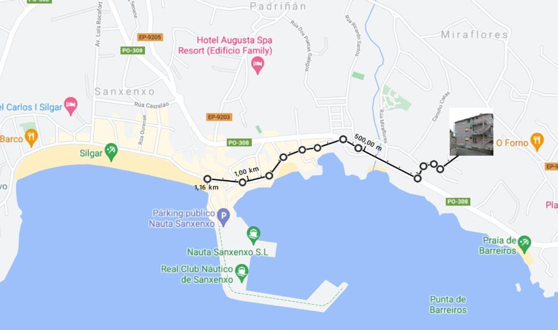 דירות סנשנשו Piso Silgar 10 Pax מראה חיצוני תמונה